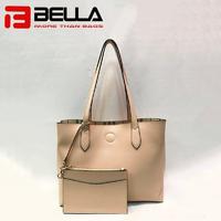 New Design PU Leather Handbag with Detacble Small Bag 201711-3A