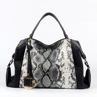 PU handbags with Snake pattern 6018B