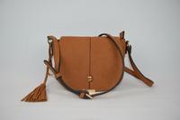 Brown shoulder bag BE-4575