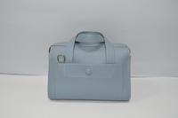 Powder blue PU handbag  BE-4585