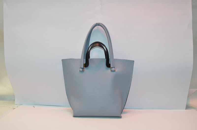 Powder blue tote bag BE-4586