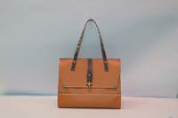 Brown Leather shoulder bag BE-4514