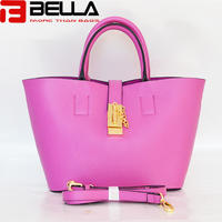 PU synthetic leather tote handbag china factory , china manufacturer ,OEM,ODM BE3893